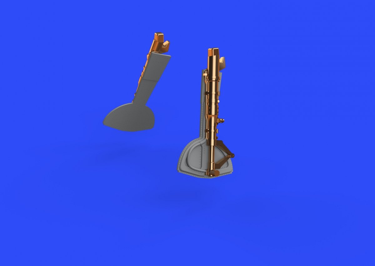 Eduard 648309 Bf 109G undercarriage legs BRONZE EDUARD 1/48
