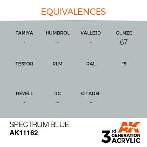AK Interactive AK11162 SPECTRUM BLUE – STANDARD 17ml – zdjęcie 3