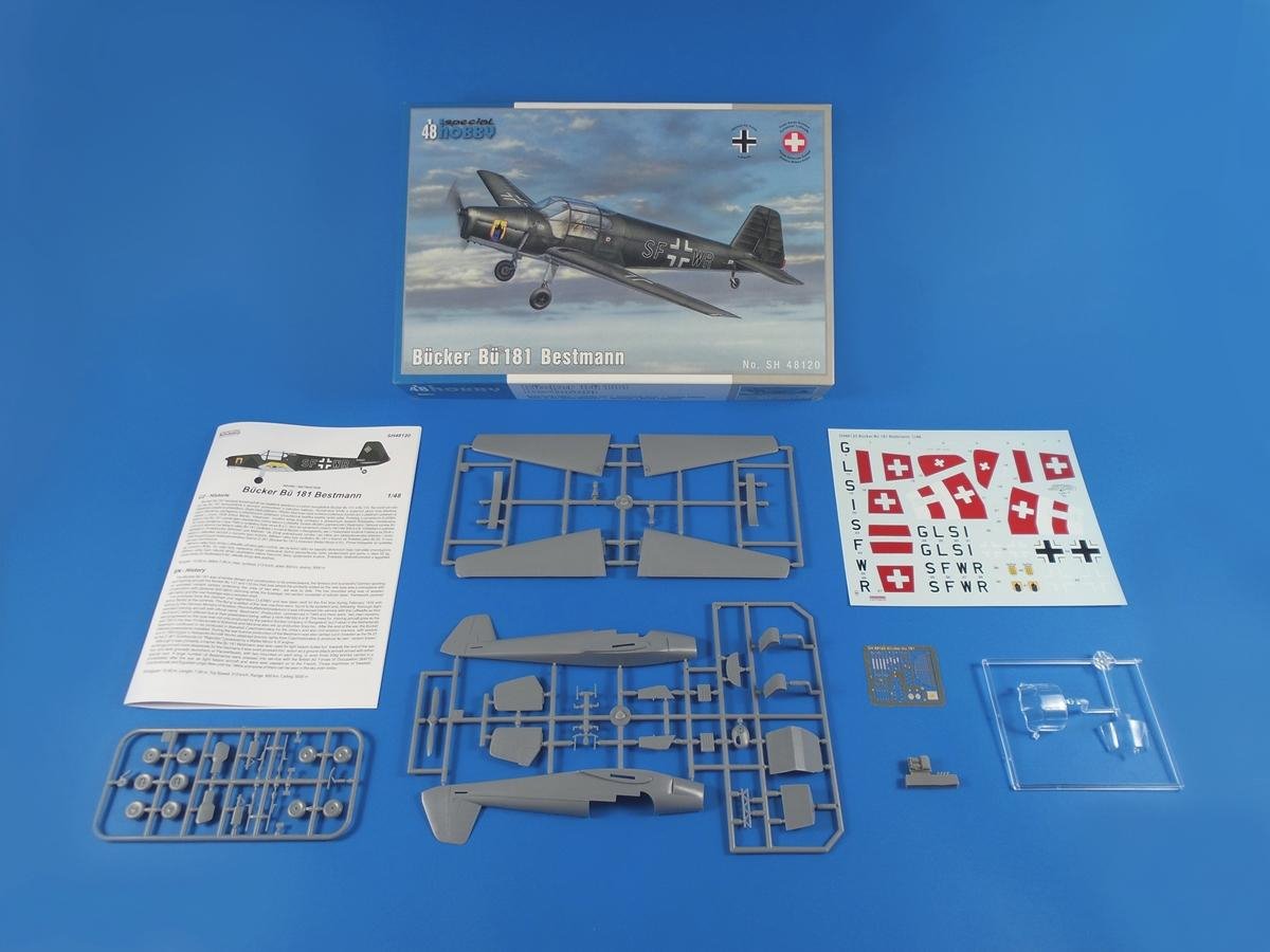 Special Hobby 48120 Bucker Bu 181 Bestmann 1/48 – zdjęcie 2