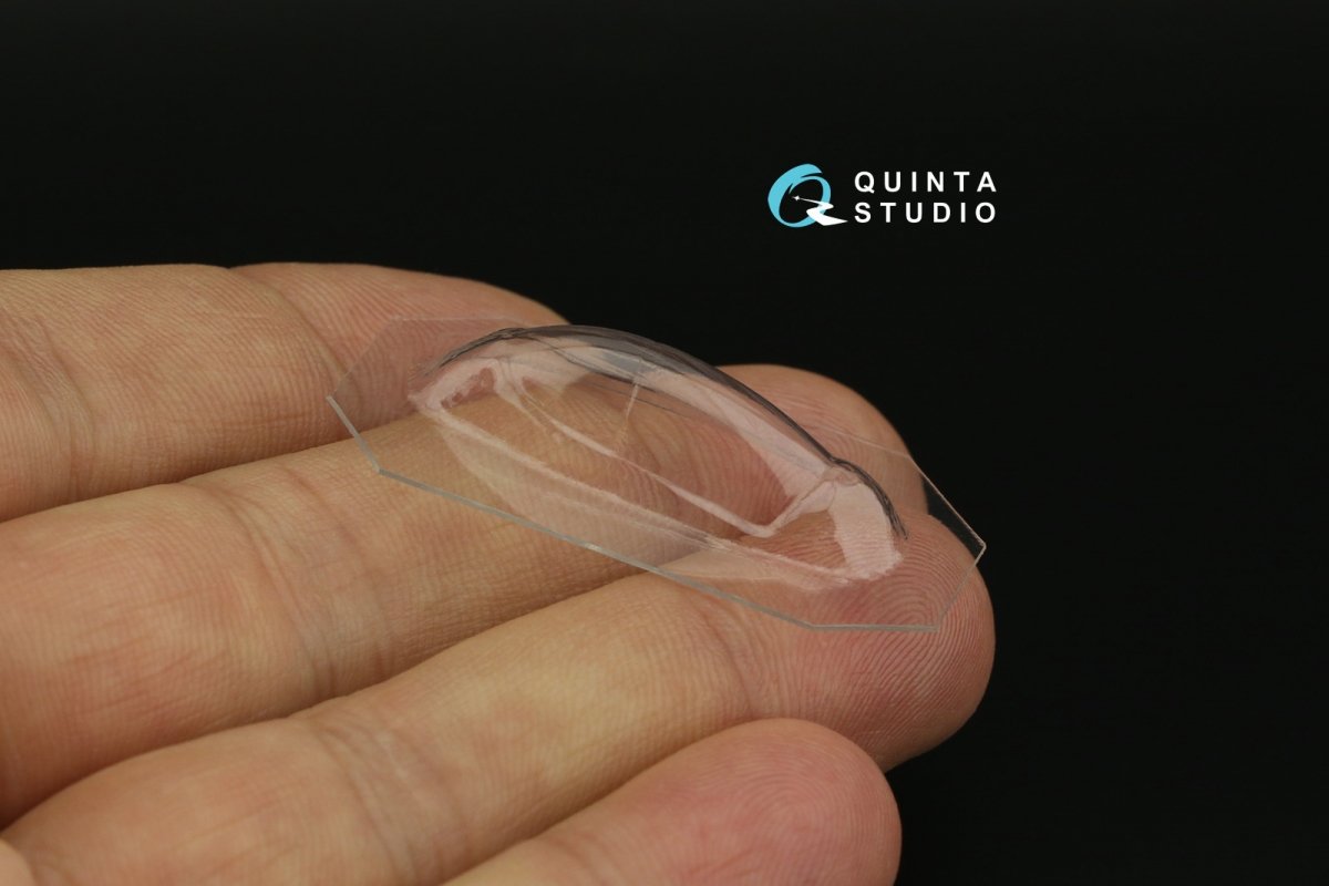 Quinta Studio QC72036 He 162 vacuumed clear canopy (Special Hobby) 1/72 – zdjęcie 6