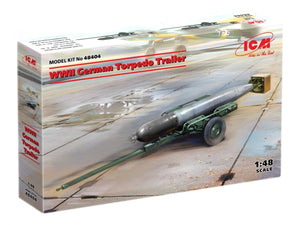 ICM 48404 WWII German Torpedo Trailer 1/48 – zdjęcie 2