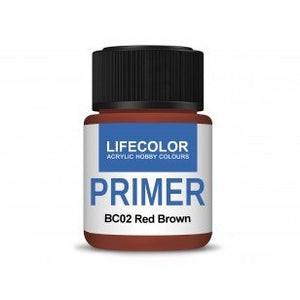 Lifecolor BC02 Acrylic Primer Red Brown 22ml – zdjęcie 2