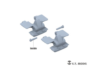 E.T. Model P35-406 WWII German Sd.kfz.251/Sd.kfz.11 Track links &amp;amp; Sprockets Late 3d Printed 1/35 – zdjęcie 6