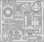 Eduard BIG72191 Grumman TBF-1C Avenger - Big Ed Set Hobby Boss Kits 1/72