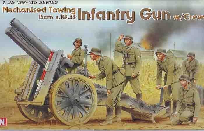 Dragon 6261 15cm Infantry Gun w. Crew 1/35