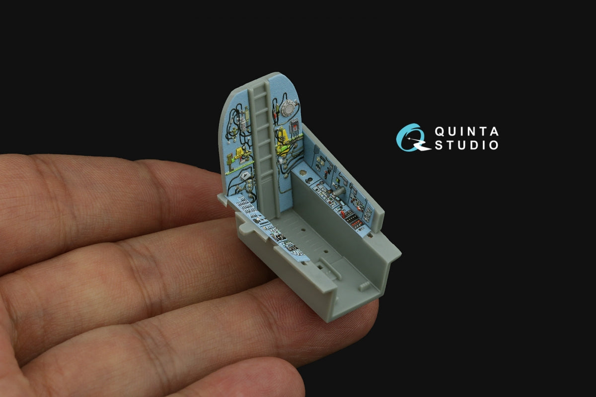 Quinta Studio QDS-48480 Su-17M4/Su-22M4 3D-Printed &amp;amp; coloured Interior on decal paper (Hobby Boss) (Small version) 1/48 – zdjęcie 6
