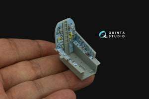 Quinta Studio QDS-48480 Su-17M4/Su-22M4 3D-Printed &amp;amp; coloured Interior on decal paper (Hobby Boss) (Small version) 1/48 – zdjęcie 6