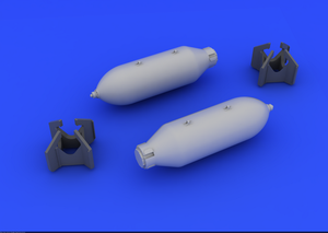 Eduard 648081 US 500lb bombs (2 pcs) 1/48 – image 2