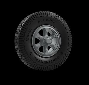 Panzer Art RE35-797 Sd.Kfz 8 Early front wheels (Continental) 1/35