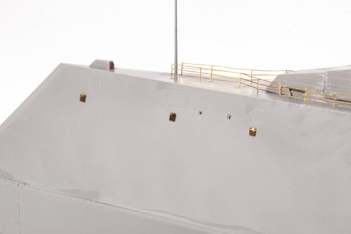Eduard 53288 USS DDG-1000 Zumwalt SNOWMAN MODELS, TAKOM 1/350 – zdjęcie 2