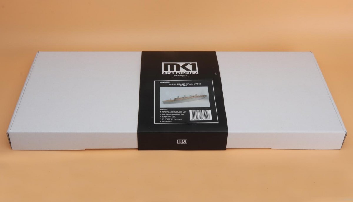 MK1 Design MD-20020 RMS TITANIC DX PACK for Trumpeter 1/200 – zdjęcie 8