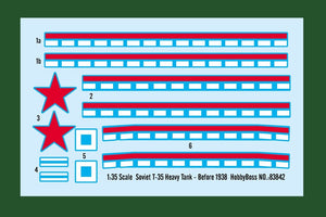 Hobby Boss 83842 Soviet T-35 Heavy Tank -Before – zdjęcie 4