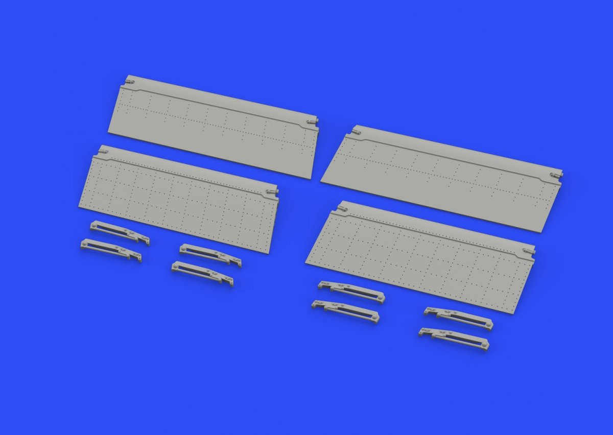 Eduard 648520 P-38F/ G landing flaps 1/48 TAMIYA – zdjęcie 3