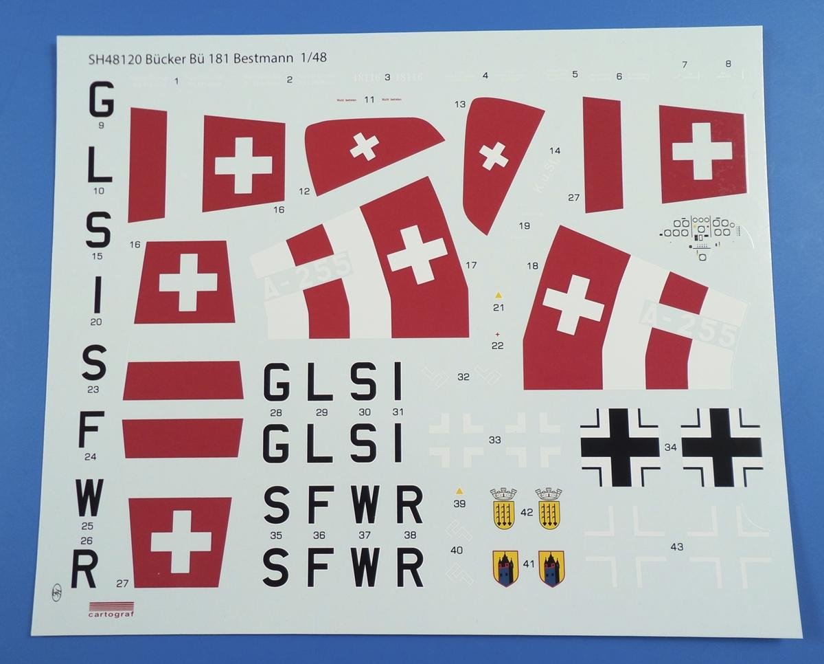 Special Hobby 48120 Bucker Bu 181 Bestmann 1/48 – zdjęcie 7