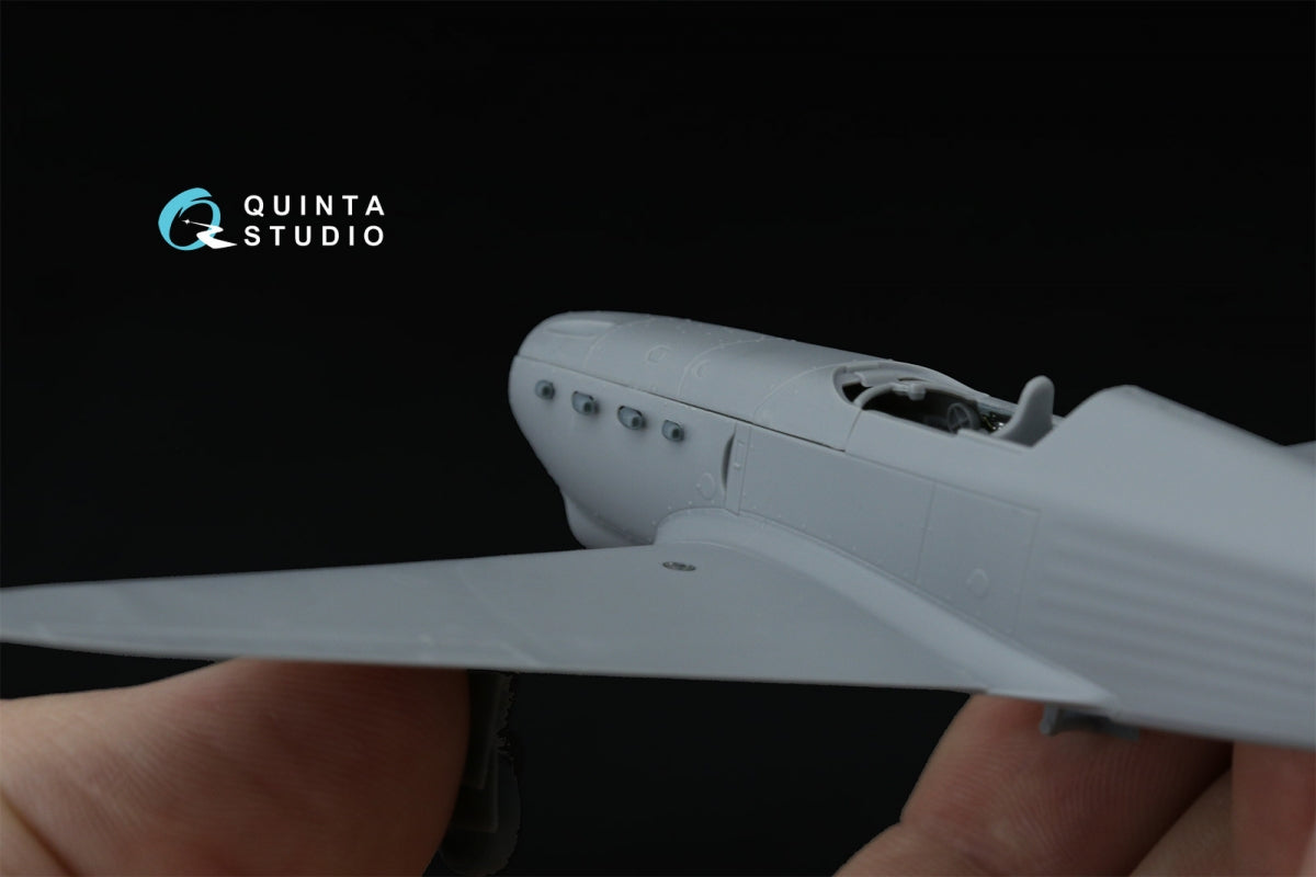 Quinta Studio QT72011 Yak-1 Exhaust pipes (Zvezda) 1/72 – zdjęcie 2