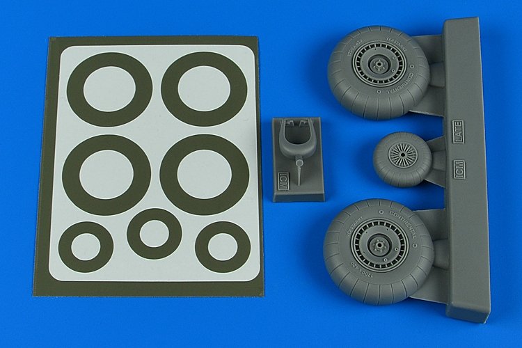 Aires 4804 Do 217N wheels &amp;amp; paint masks - late A 1/48 ICM