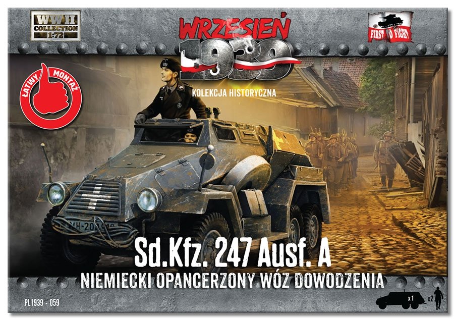 First to Fight PL059 Sd.Kfz. 247 Ausf. A 1/72 – zdjęcie 2