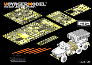 Voyager Model PE35720 Modern Russian BM-21 Grad Multiple Rocket Launcher Late Basic (For TRUMPETER 01013) 1/35