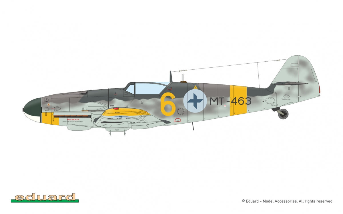 Eduard 2150 Gustav Pt.3 Dual Combo - Bf 109G-6/AS And Bf 109G-14/AS - The Limited Edition 1/72 – image 6