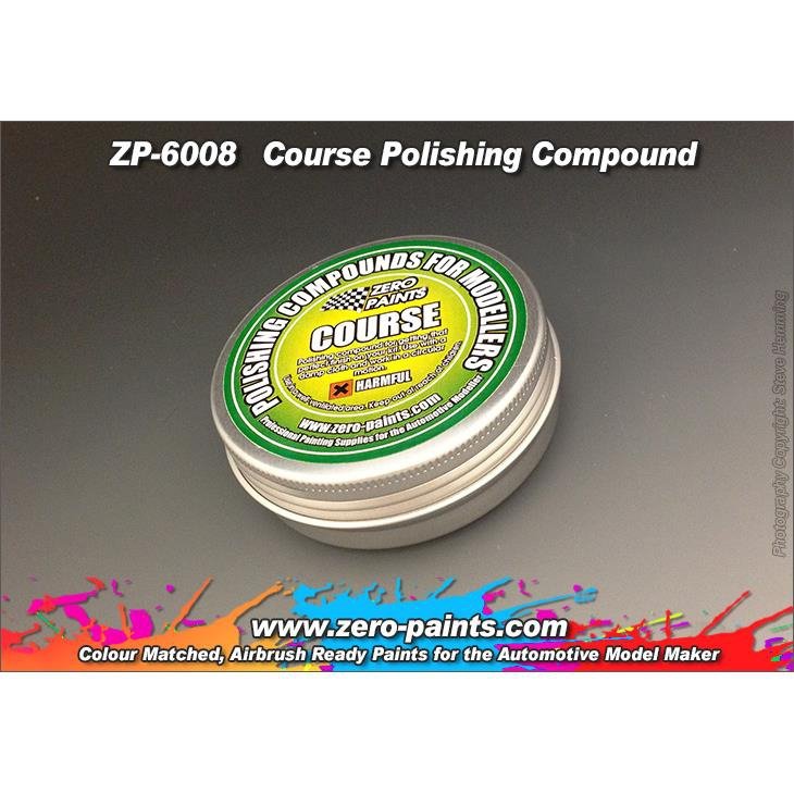 Zero Paints ZP-6008 Polishing Compound COURSE - polishing paste 75g