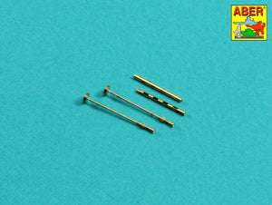 Aber A32019 Set of 2 barrels for British Browning .303 aircraft machine guns with flash hiders 1/32 – zdjęcie 5
