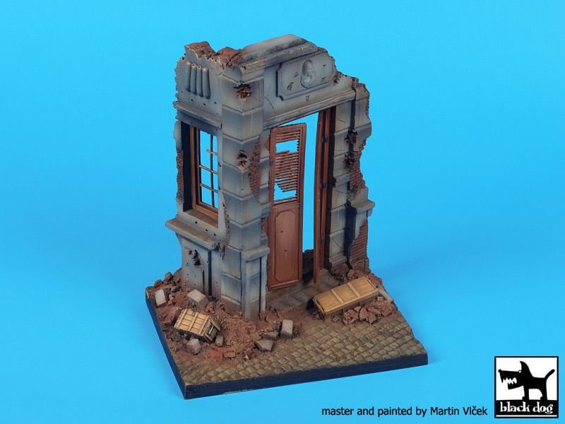Black Dog D35104 House corner N°6 base 1/35 – zdjęcie 5