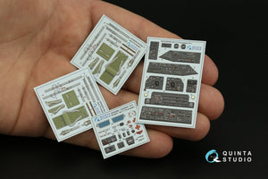 Quinta Studio QD48383 Mi-17 3D-Printed &amp;amp; coloured Interior on decal paper (Trumpeter) 1/48 – zdjęcie 3