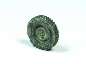 E.T. Model ER35-055 Technical Pick up Truck Weighted Road Wheels Type.2 For Meng VS-004 1/35 – zdjęcie 3