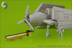 Master SM-350-073 USN Airborne torpedoes Mark 13 (22.4in) with trolleys - improved type (10 pcs) – zdjęcie 4