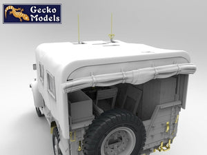 Gecko Models 35GM0061 WWII British Bedford MWR FFW Radio command truck 1/35 – zdjęcie 4