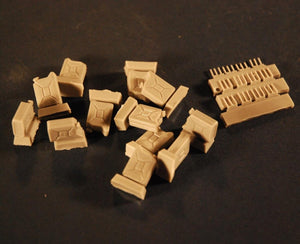 Panzer Art RE35-283 WWII Italian 20l canisters (12pcs) 1/35 – zdjęcie 2