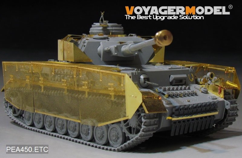Voyager Model PEA450 WWII German Pz.Kpfw.IV Ausf.J &amp;quot;Thoma shields&amp;quot; wire mesh schürzen (Last Production) (FOR Boder 35008) 1/35 – zdjęcie 3