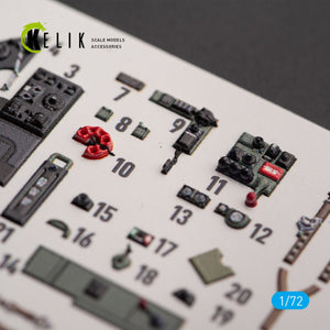 KELIK K72151 Bristol Beaufort Mk.1 - interior 3D decals for Airfix kit 1/72 – zdjęcie 6