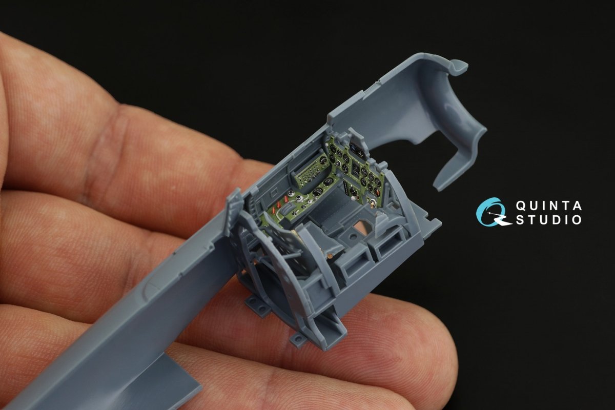 Quinta Studio QD48239 A6M2 Zero 3D-Printed &amp;amp; coloured Interior on decal paper (Eduard) 1/48 – zdjęcie 6