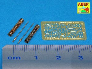 Aber A48 040 Set of two barrels for German 7.9 mm lMG 08/15 Spandau WWI aircraft machine gun (1/48) – image 2