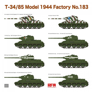 Rye Field Model 5083 T-34/85 Model 1944 Factory No.183 1/35 – image 4