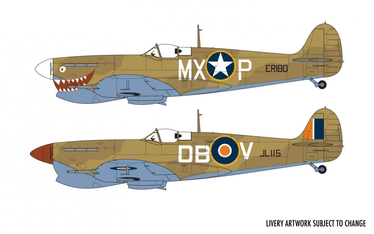 Airfix 02108 Supermarine Spitfire Mk.Vc 1/72 – zdjęcie 2