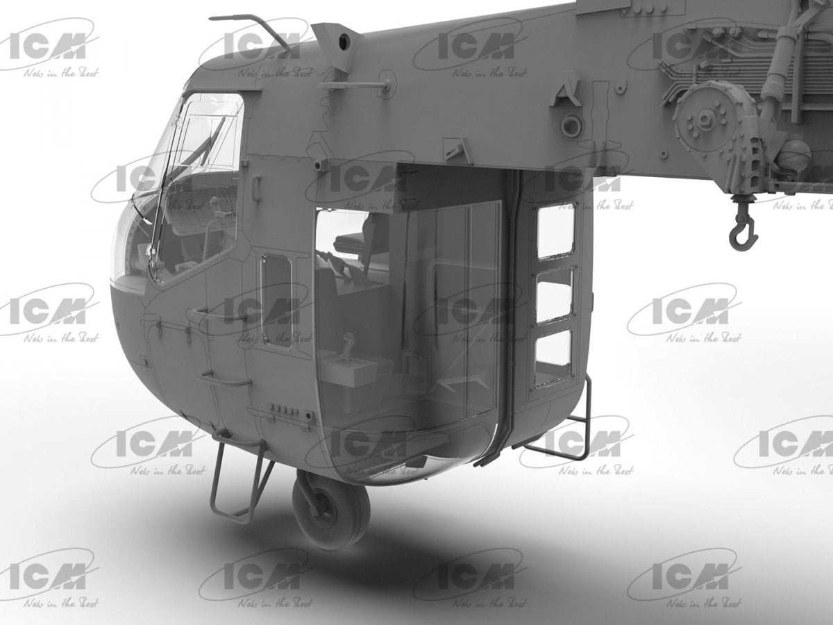 ICM 53054 Sikorsky CH-54A Tarhe US heavy helicopter 1/35 – zdjęcie 26