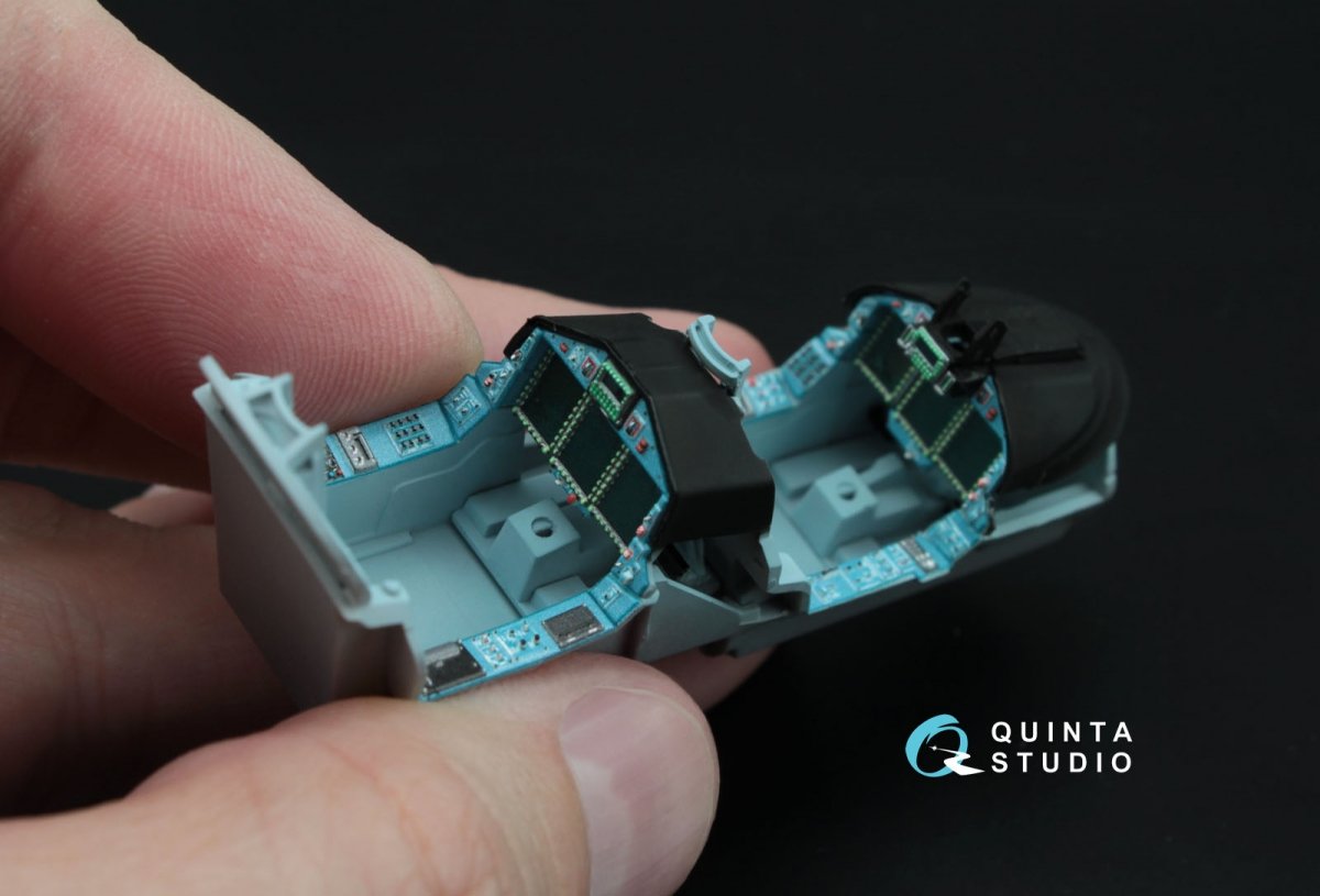 Quinta Studio QD48007 Yak-130 3D-Printed &amp;amp; colored Interior on decal paper (for Zvezda kits) 1/48 – image 7