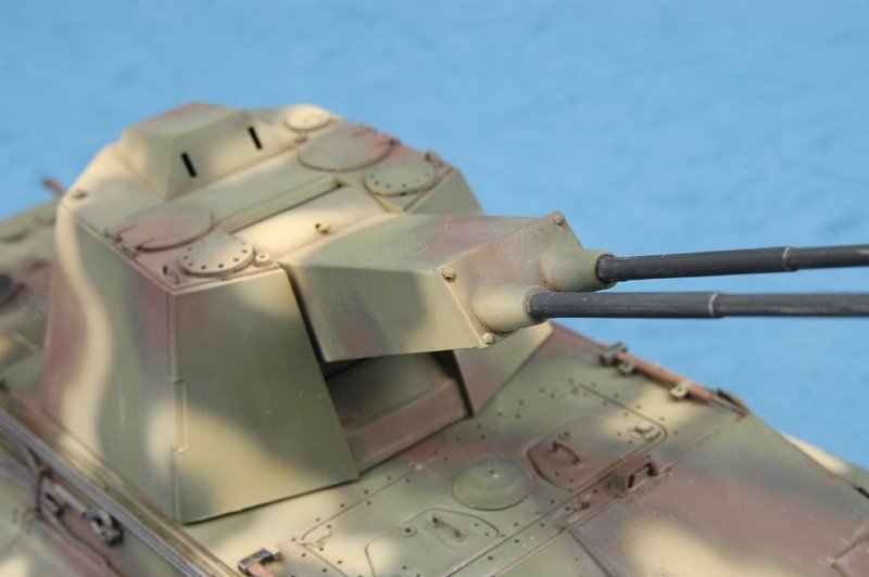 Trumpeter 01539 German IIWW E-75 Flakpanzer 1/35 – zdjęcie 4
