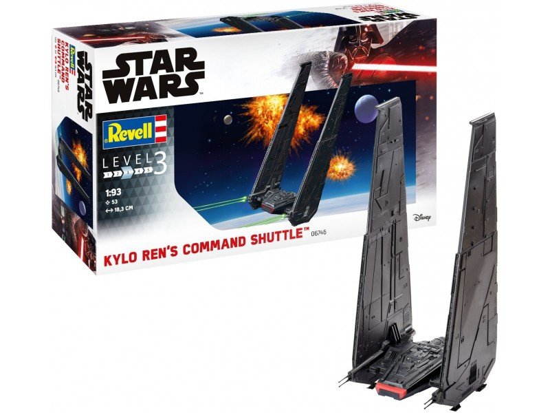 Revell 06746 Kylo Ren&amp;#39;s Command Shuttle 1/93 – imagen 2
