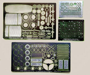 Hobby Design HD02-0315 Mercedes-BENZ 300SL Detail Parts (for Tamiya) 1/24