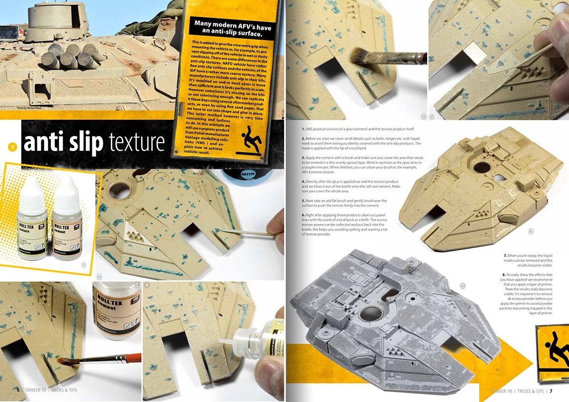 AK Interactive AK4838 Tanker Techniques Magazine no.10 Tricks and Tips - special edition (eng.) – zdjęcie 5