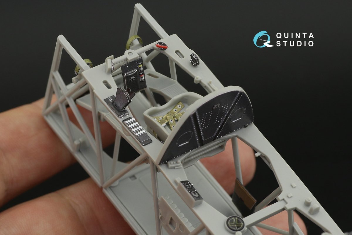 Quinta Studio QD32115 Fairey Swordfish Mk.I 3D-Printed &amp;amp; coloured Interior on decal paper (Trumpeter) 1/32 – zdjęcie 11