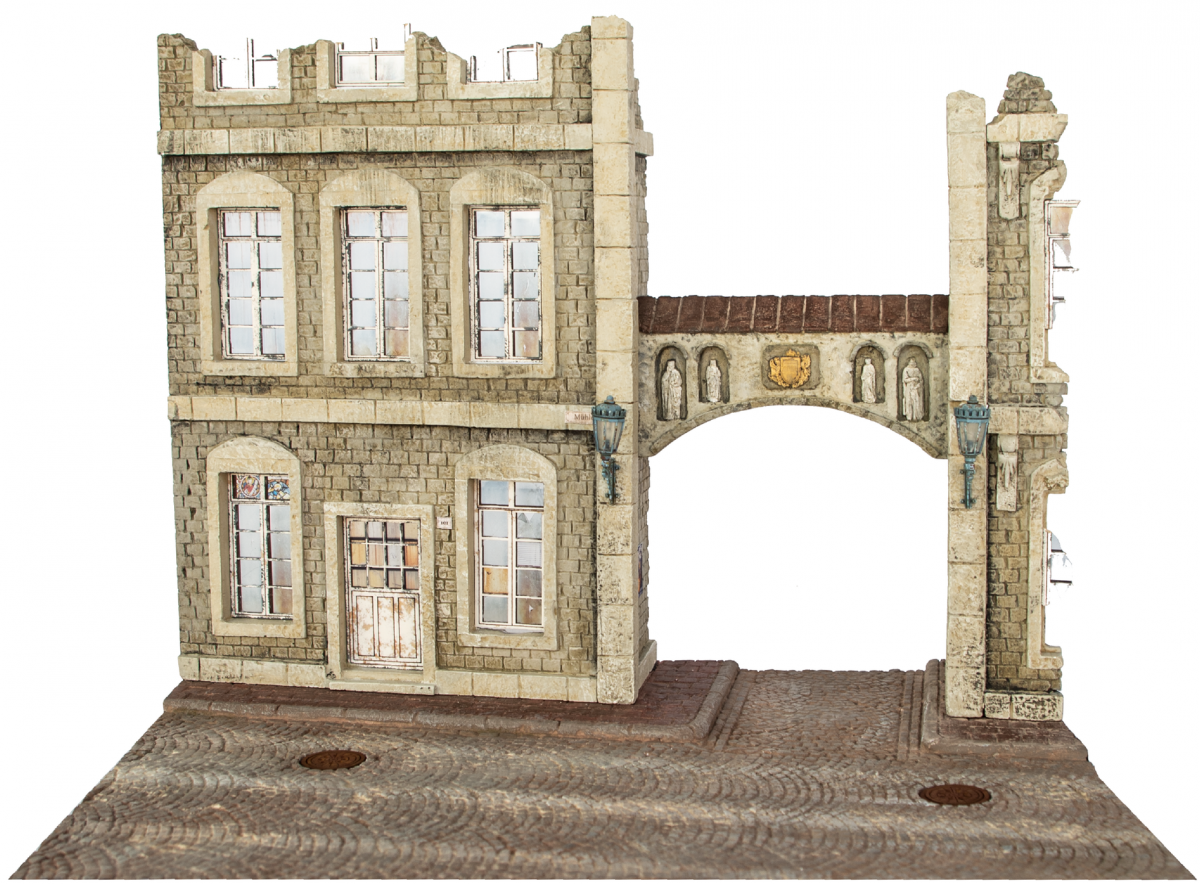 RT-Diorama 35018 Diorama-Base: &amp;quot;Königsberg 1944&amp;quot; 1/35 – zdjęcie 3
