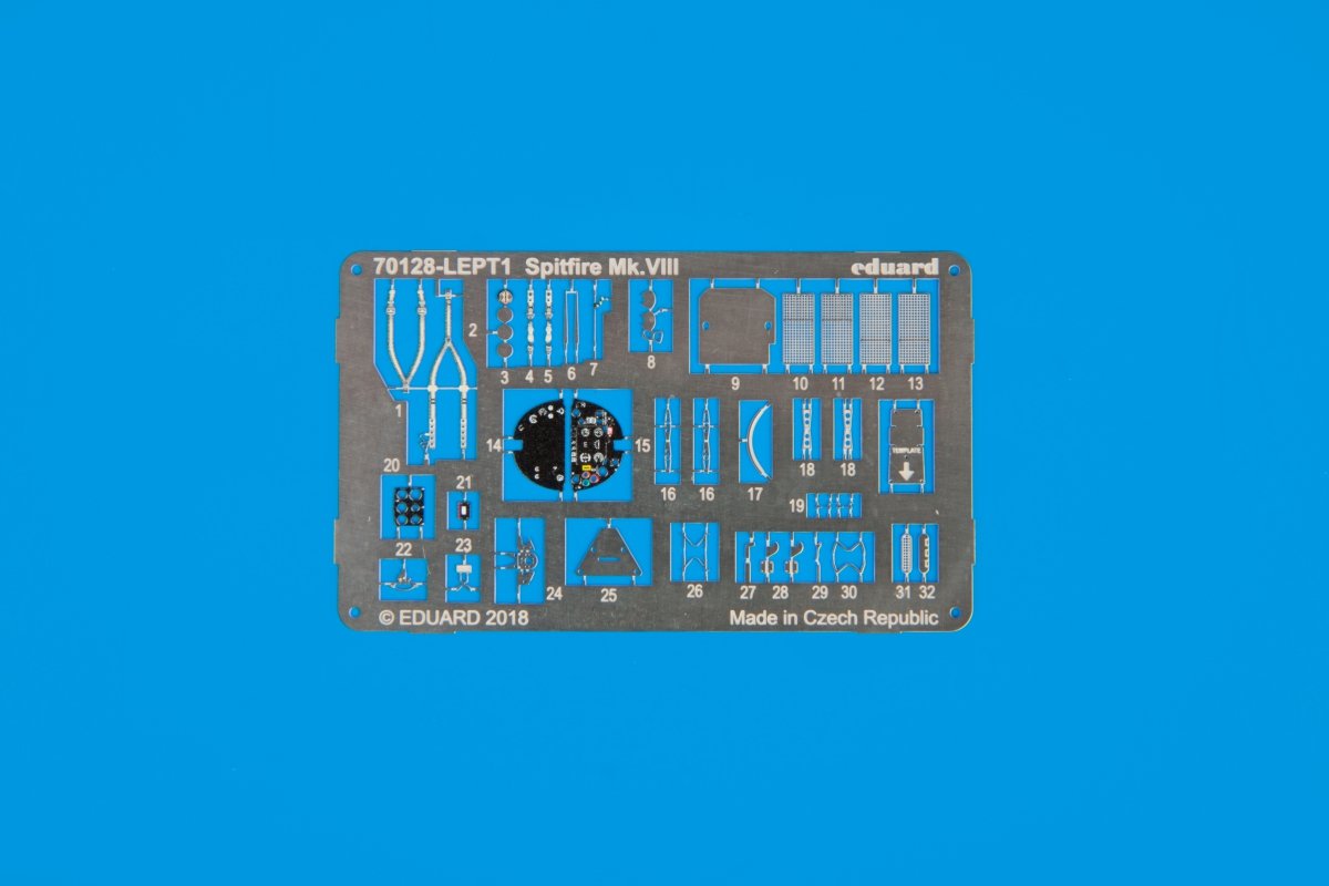Eduard 70128 Spitfire Mk.VIII 1/72 – Bild 9