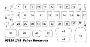 Trumpeter 05825 Fairey Barracuda WW II Torpedo Bomber 1/48 – zdjęcie 4