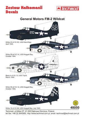 Techmod 48050 - General Motors FM-2 Wildcat 1/48 – zdjęcie 2