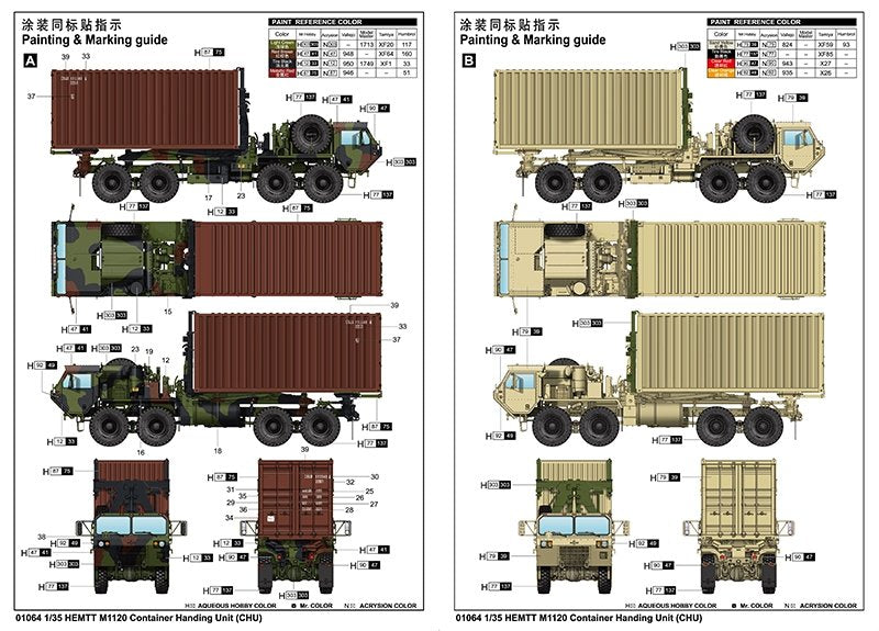 Trumpeter 01064 HEMTT M1120 Container Handling Unit (CHU) 1/35 – Bild 3