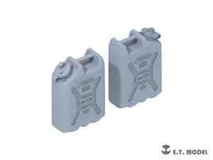 E.T. Model P72-003 US ARMY 20L WATER CANS SET ( 3D Print ) 1/72 – zdjęcie 2